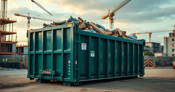 Caçamba Para Entulho: Limpeza De Obras