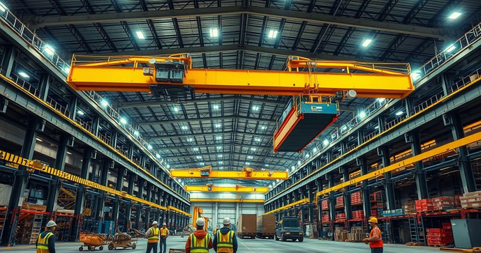 Poliguindaste Duplo: Eficiência Transformadora para Operações Industriais
