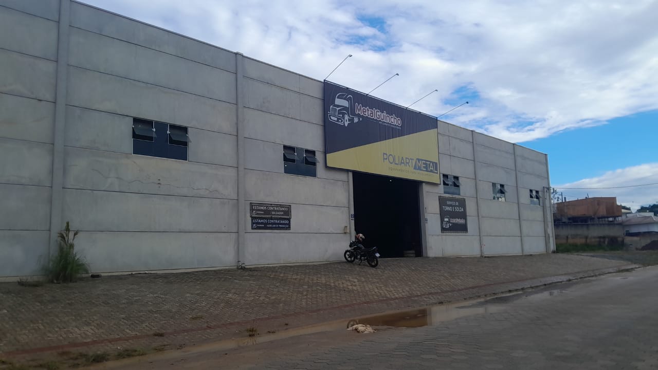 Visão aérea da fábrica MetalGuincho